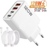 20W 4 Port USB Type C Charger