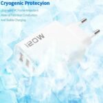 20W 4 Port USB Type C Charger - Image 5