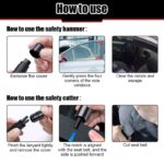Car Safety Hammer Emergency Glass Breaker - Image 6