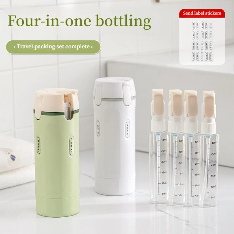 4 In 1 Portable Travel Bottles Leak Proof - Image 2