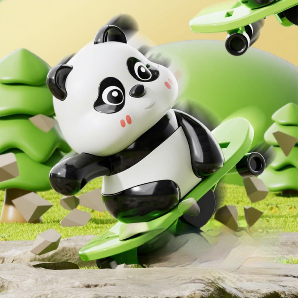 Cute Panda Baby Toys- 3 Pieces - Image 3